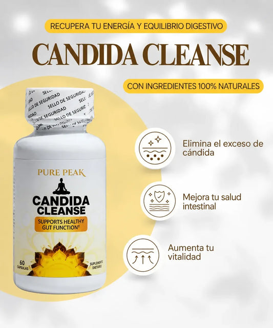Candida Cleanse Original Pure Peak 60 Cápsulas